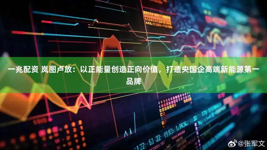 一兆配资 岚图卢放：以正能量创造正向价值，打造央国企高端新能源第一品牌